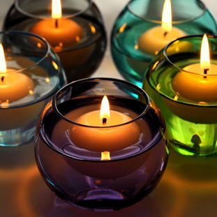 美璃小燈籠 浮水玻璃燭臺(tái)，點(diǎn)亮歐式浪漫